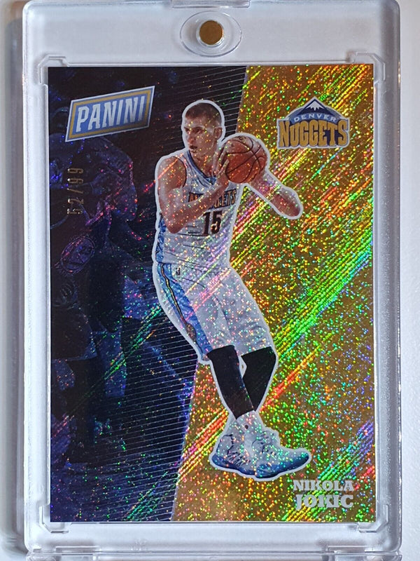 2017 Panini The National Nikola Jokic #BK8 RAPTURE /99 Holo - Ready to Grade