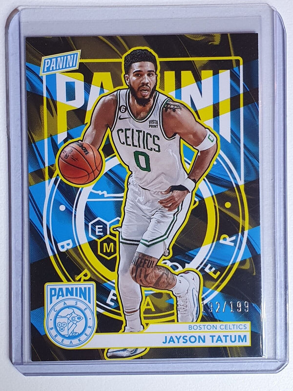 2023 Panini The National Jayson Tatum #41 CASE BREAKER /199 - Ready to Grade