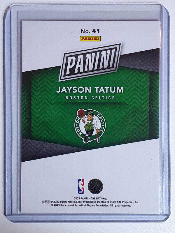 2023 Panini The National Jayson Tatum #41 CASE BREAKER /199 - Ready to Grade