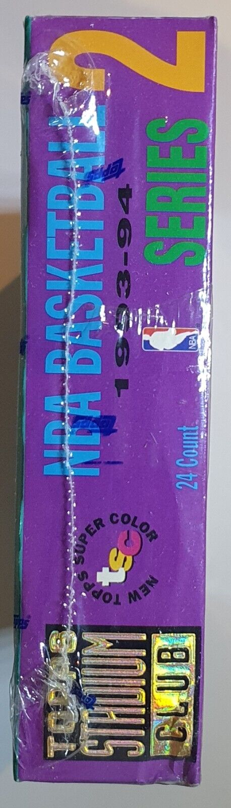 1993-94 Topps Stadium Club NBA Basketball Series 2 Box - Factory Sealed