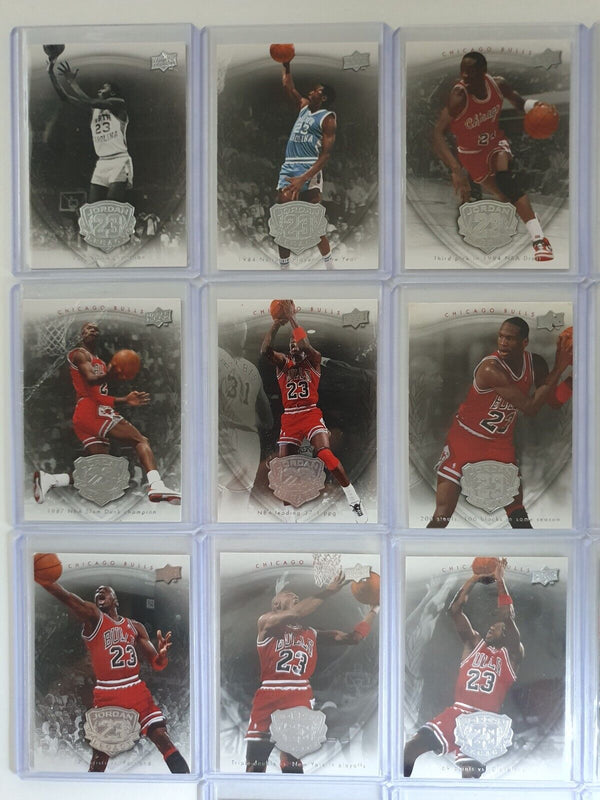 Lot of 26 x 2009 Upper Deck Jordan Legacy Michael Jordan - Good Condition