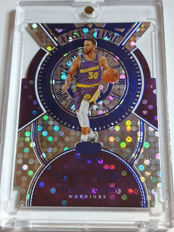 2022 Panini Crown Royale Stephen Curry #5 BLUE /75 Test of Time - Ready to Grade