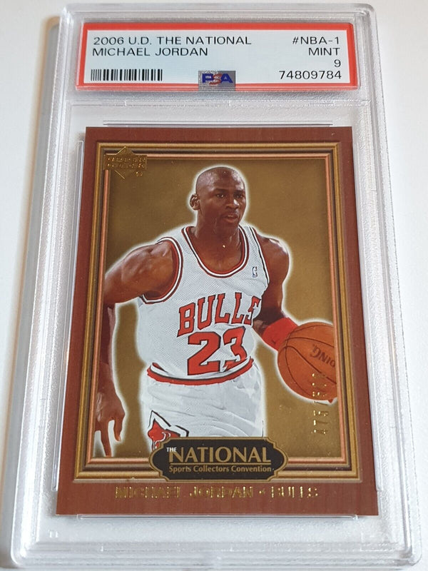 2006 Upper Deck Michael Jordan /500 The National - PSA 9 (POP 2)