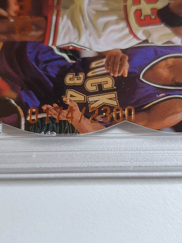 1998 Upper Deck MJx Michael Jordan #71 RED /2300 Die-Cut - PSA 9 (POP 7)