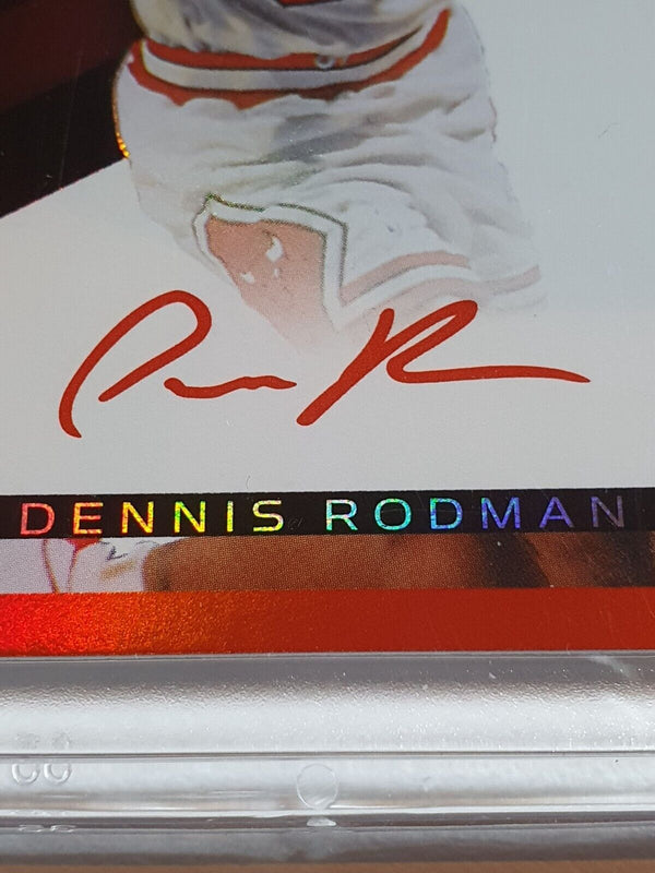 2009 Topps Signatures Dennis Rodman /869 RED - Rare