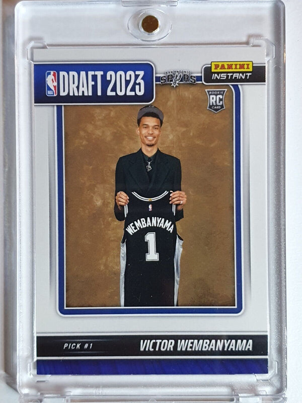 2023 Instant Victor Wembanyama Rookie #DN1 /31324 RC - 1st Ever Panini Card