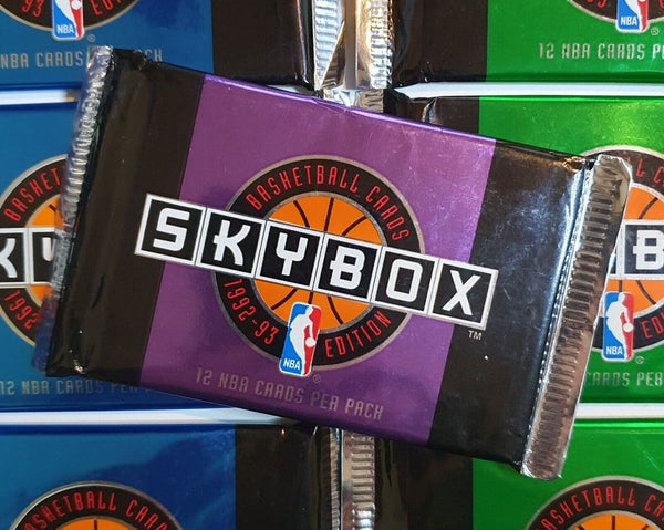 1992-93 Skybox NBA Basketball Sealed Pack - Factory Sealed Packs