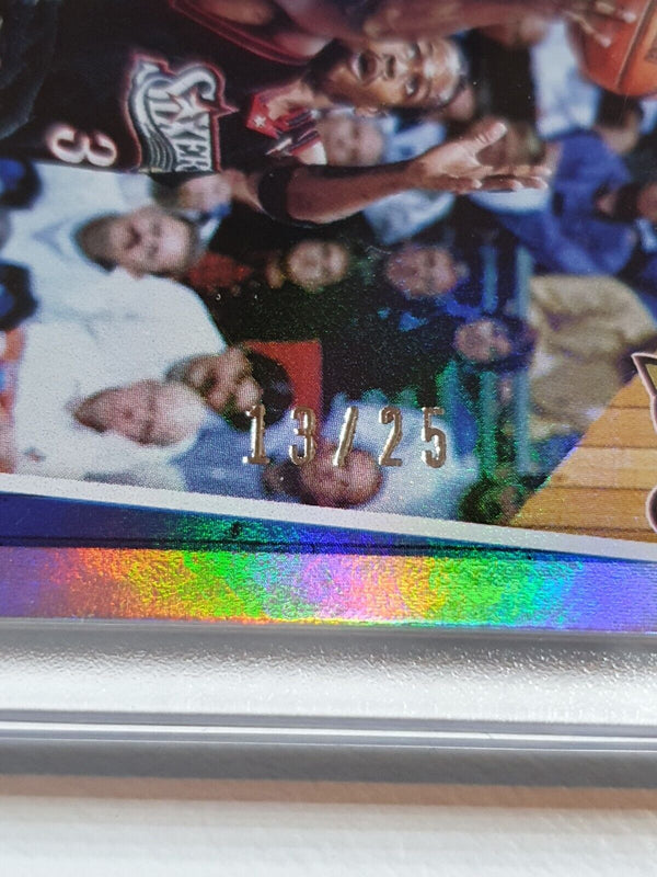 2018 NBA Hoops Allen Iverson #300 ARTIST PROOF /25 HOLO - Ready to Grade