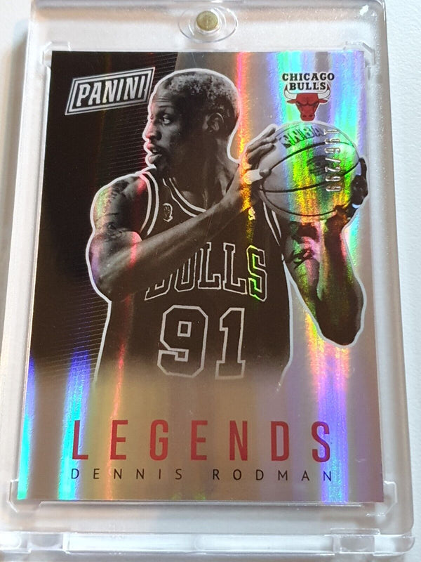 2017 Panini National Dennis Rodman #LEG19 HOLO /299 - Ready to Grade