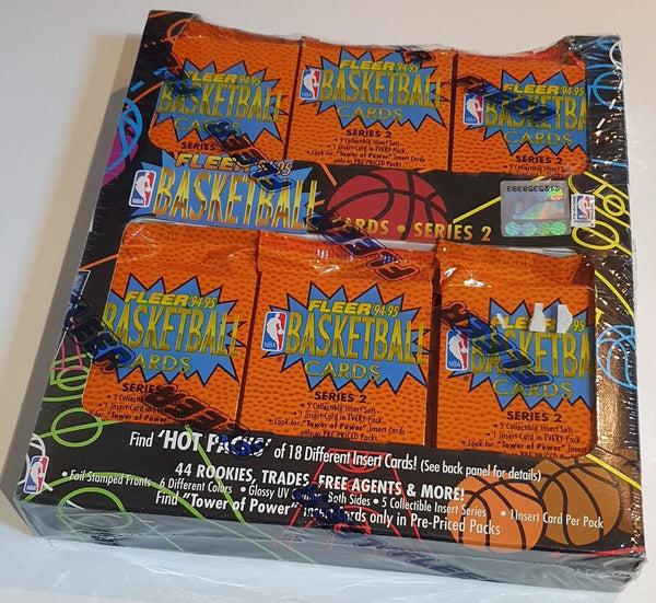 1994-95 Fleer Basketball Cards Series 2 Box - Factory Sealed