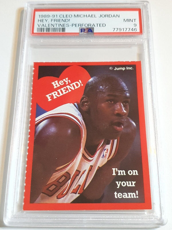 1989 Cleo Michael Jordan Valentines 