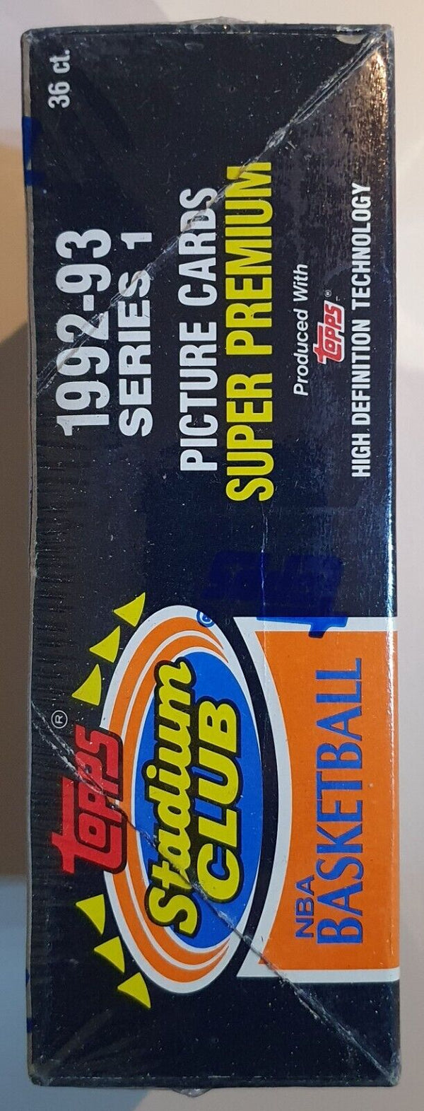 1992-93 Topps Stadium Club NBA Basketball Series 1 Box - Factory Sealed