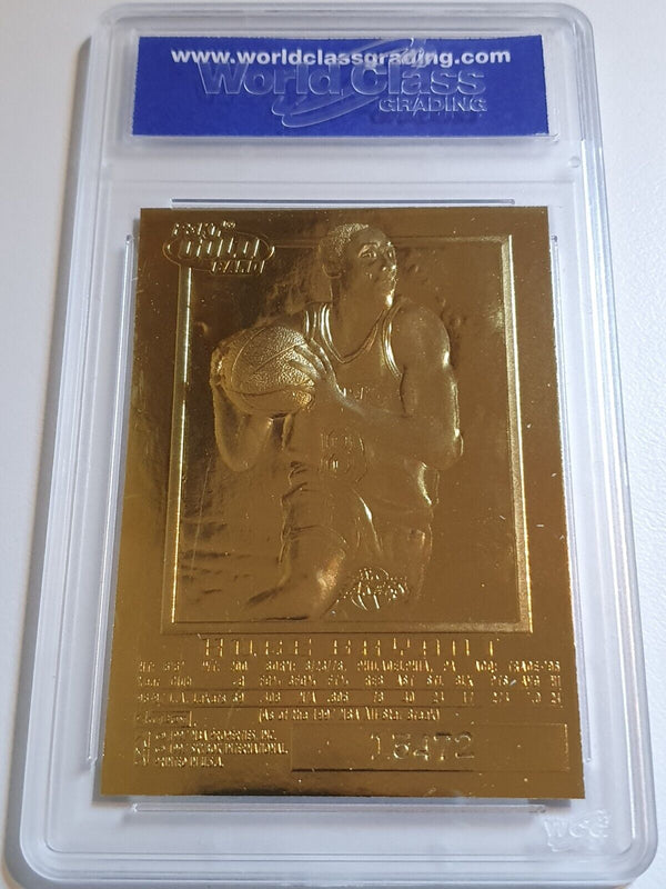 1996 Skybox EX-2000 Kobe Bryant 23KT Gold Rookie Sky Background - Gem Mint 10