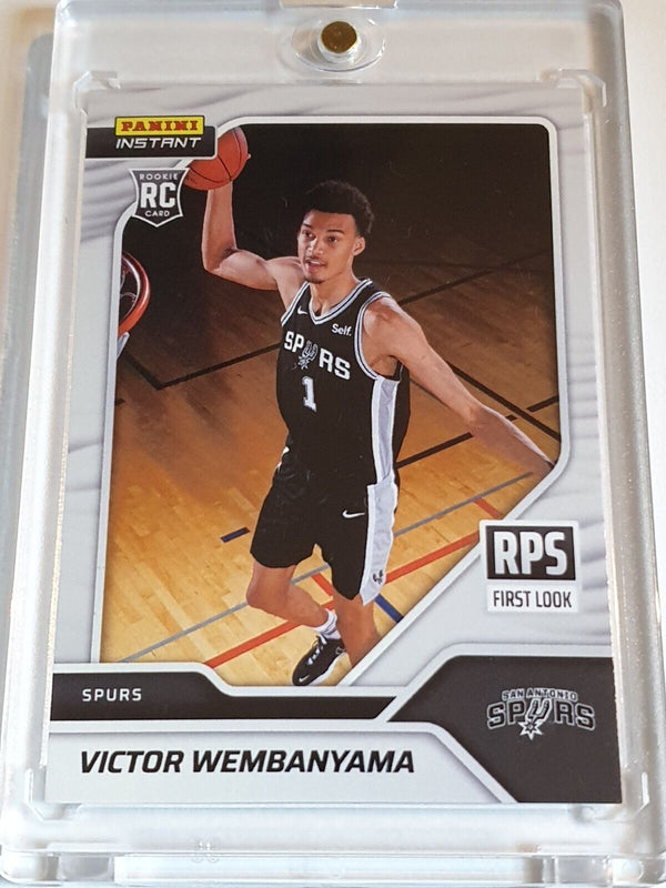 2023 Panini Instant Victor Wembanyama Rookie /16791 RC - 1st Card Spurs Jersey