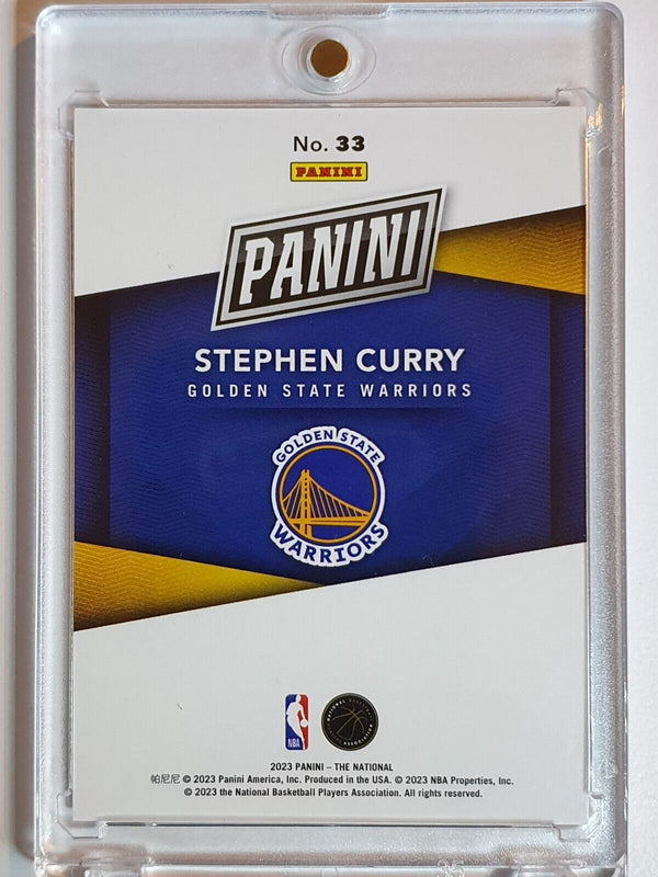 2022 Panini The National Stephen Curry #33 ORANGE /199 Holo - Ready to Grade