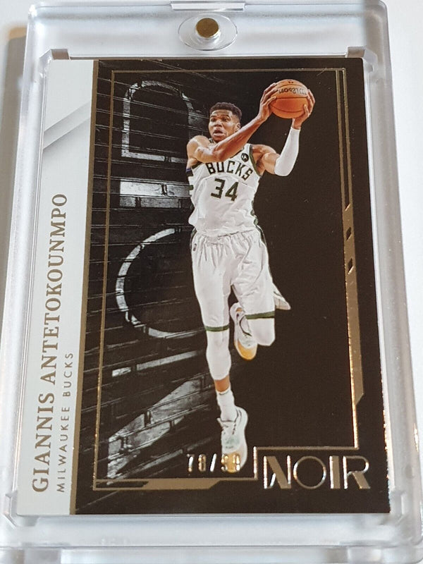 2021 Noir Giannis Antetokounmpo #30 Association Edition /99 - Ready to Grade