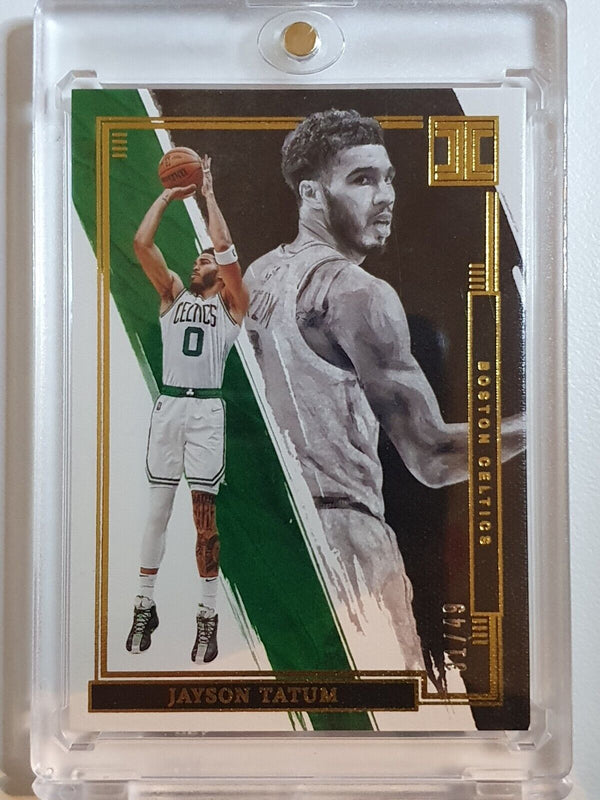 2021 Panini Impeccable Jayson Tatum #24 GOLD /49 Edition - Ready to Grade