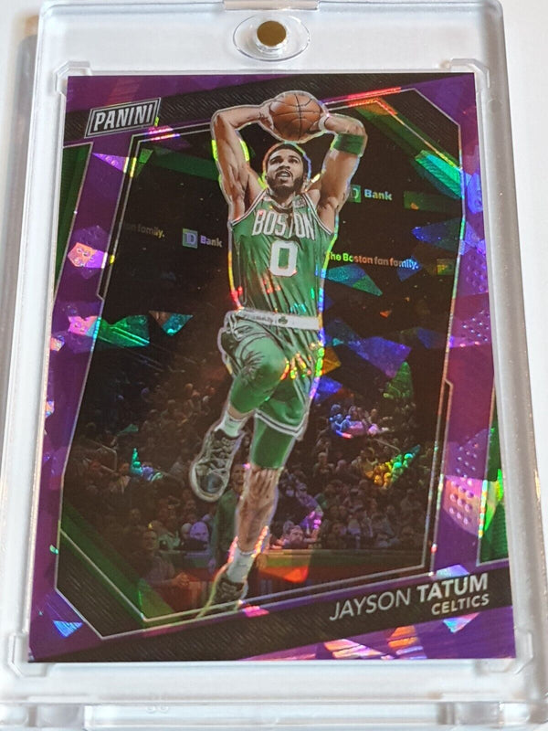 2023 Panini The National VIP Jayson Tatum #30 PURPLE ICE /50 Holo - Rare