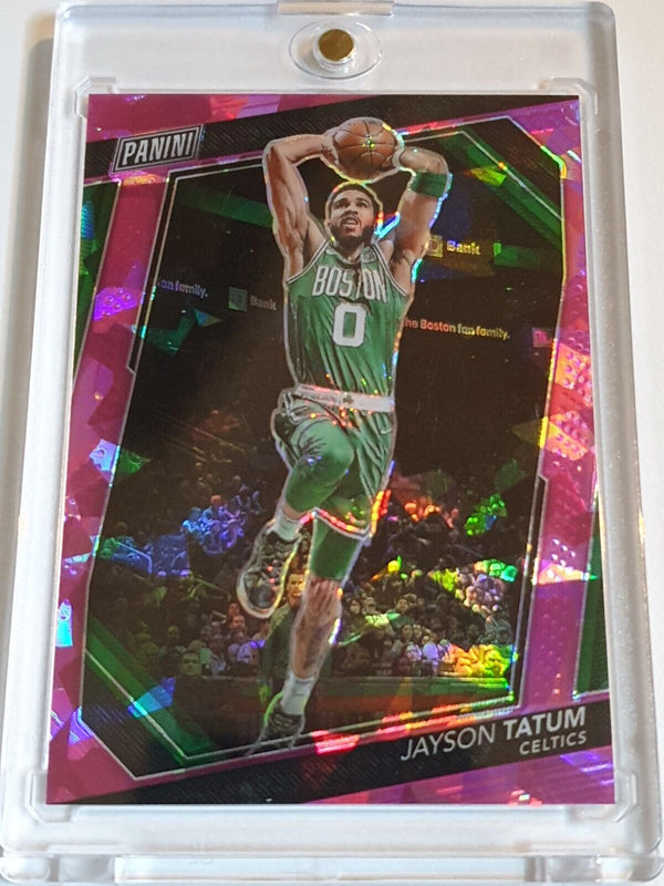 2023 Panini The National VIP Jayson Tatum #30 PINK ICE /75 Holo - Rare