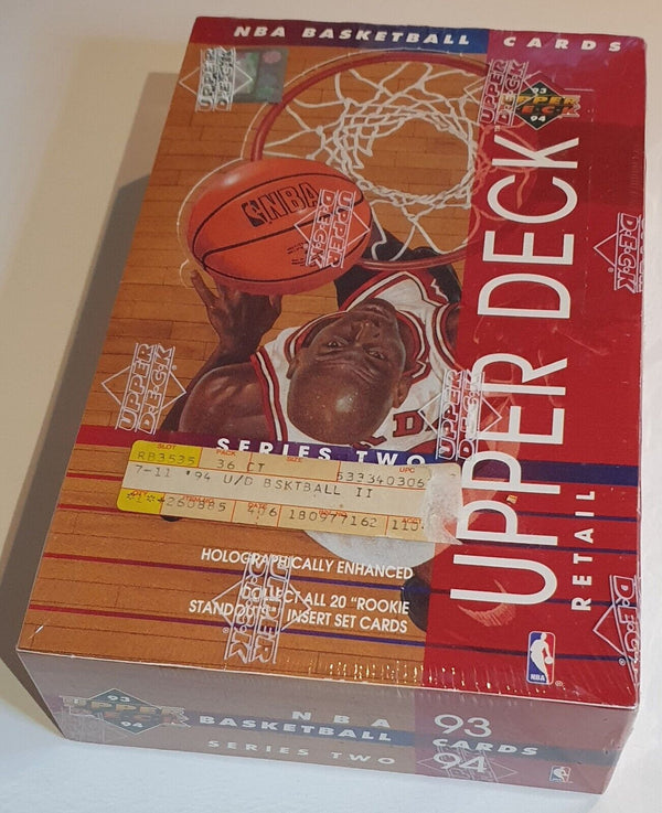 1993-94 Upper Deck NBA Basketball Retail Box Series 2 - Factory Sealed