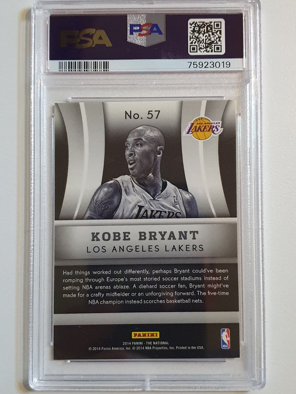 2014 Panini National Kobe Bryant #57 VIP Party - PSA 9 (POP 1)
