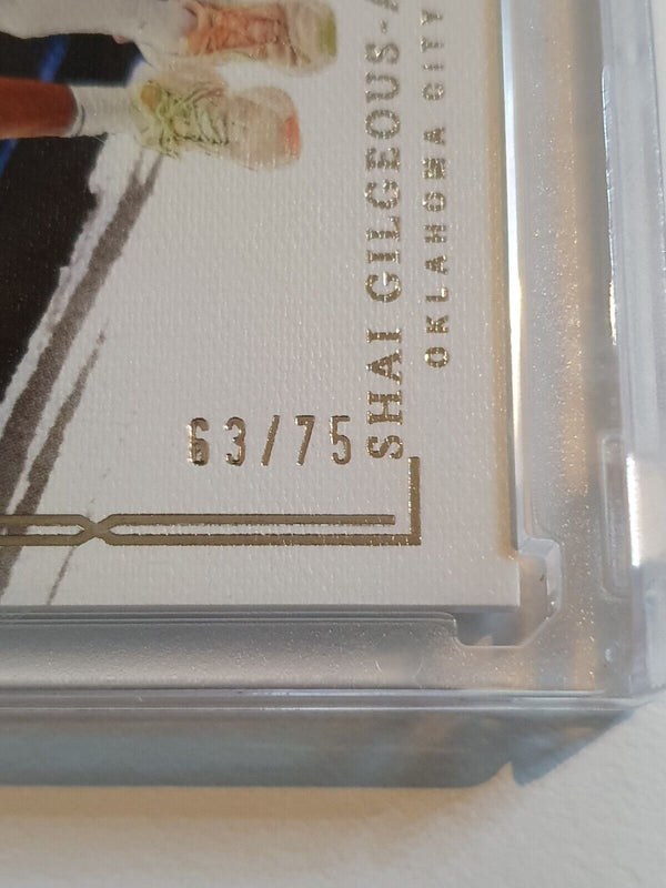 2022 Panini Impeccable Shai Gilgeous-Alexander #22 SILVER /75 Foil - Rare