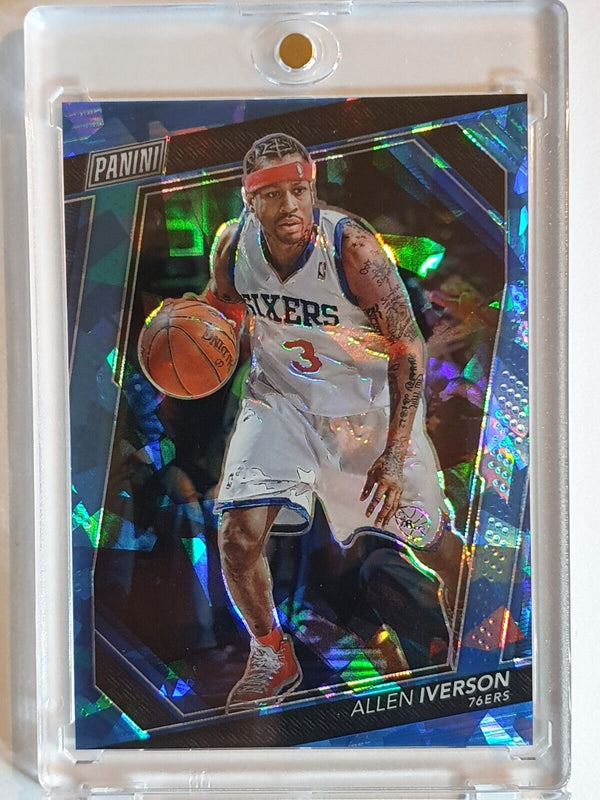 2023 Panini The National VIP Allen Iverson #28 BLUE ICE /149 Holo - Rare