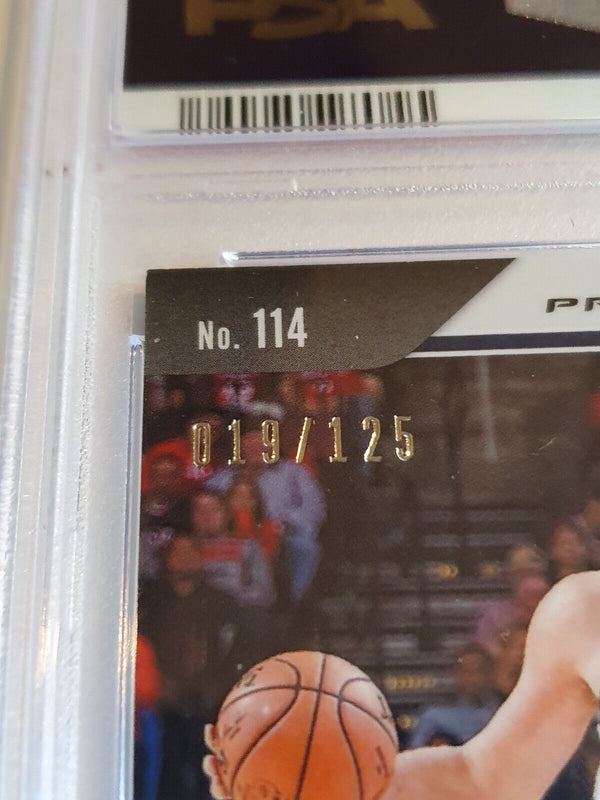 2020 Panini Prizm Nikola Jokic #114 BLUE ICE /125 Prizm - PSA 9 (POP 3)