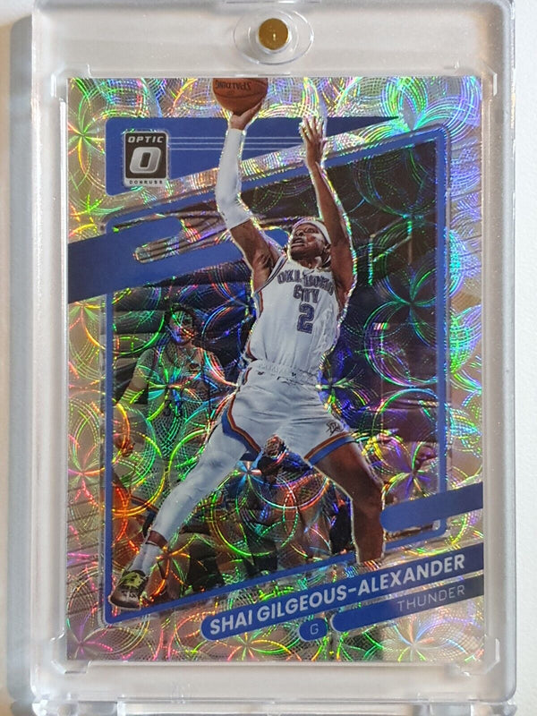 2021 Donruss Optic Shai Gilgeous-Alexander #147 PREMIUM SCOPE /249 Holo - Rare