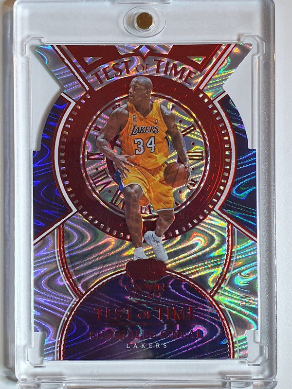 2022 Panini Crown Royale Shaquille O'Neal #2 RED /49 Pillars Test of Time - Rare