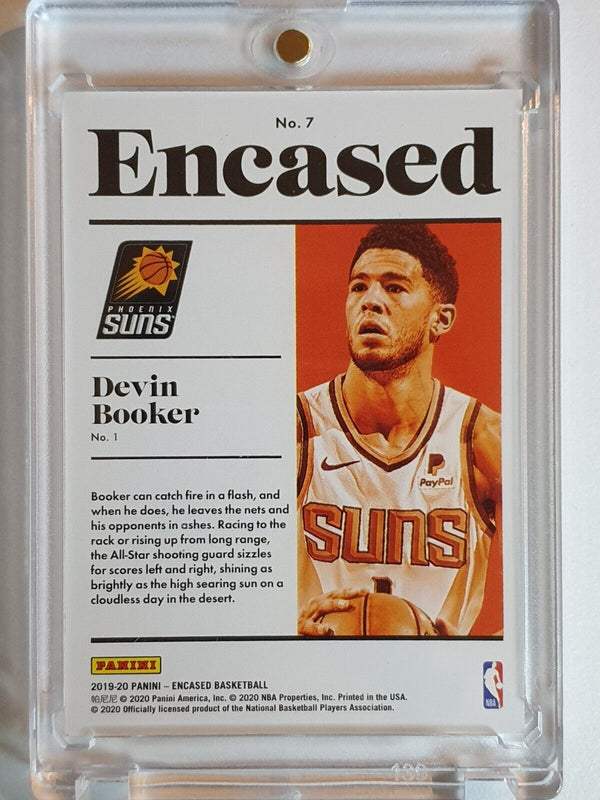 2019 Panini Encased Devin Booker #7 PURPLE /35 - Ready to Grade