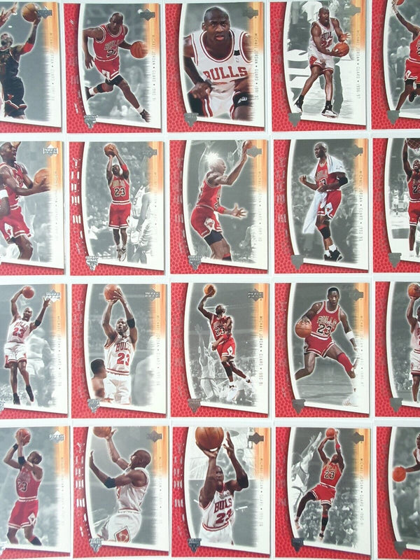 Lot of 36 x 2001 Upper Deck Michael Jordan MJ's Back - Mint