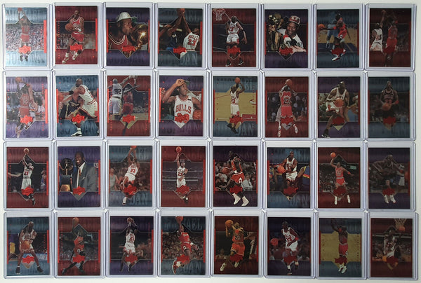 Complete Set of 100 - 1999 Upper Deck Michael Jordan Athlete of the Century