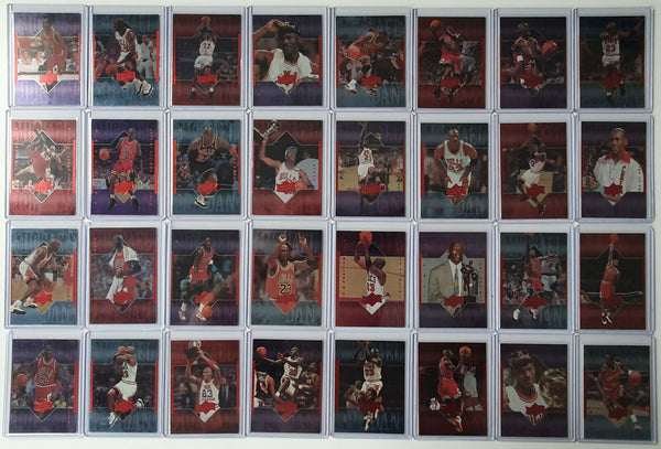 Complete Set of 90 Cards - 1999 Upper Deck Michael Jordan Athlete of the Century