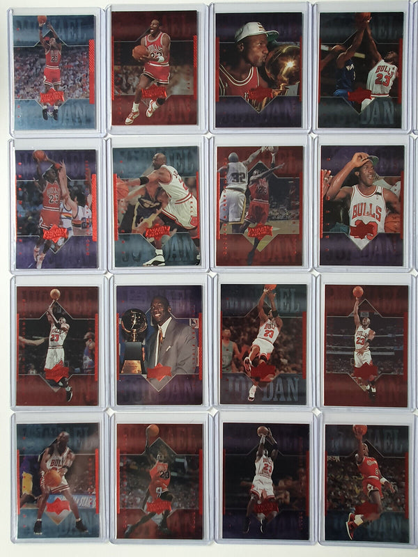 Complete Set of 100 - 1999 Upper Deck Michael Jordan Athlete of the Century