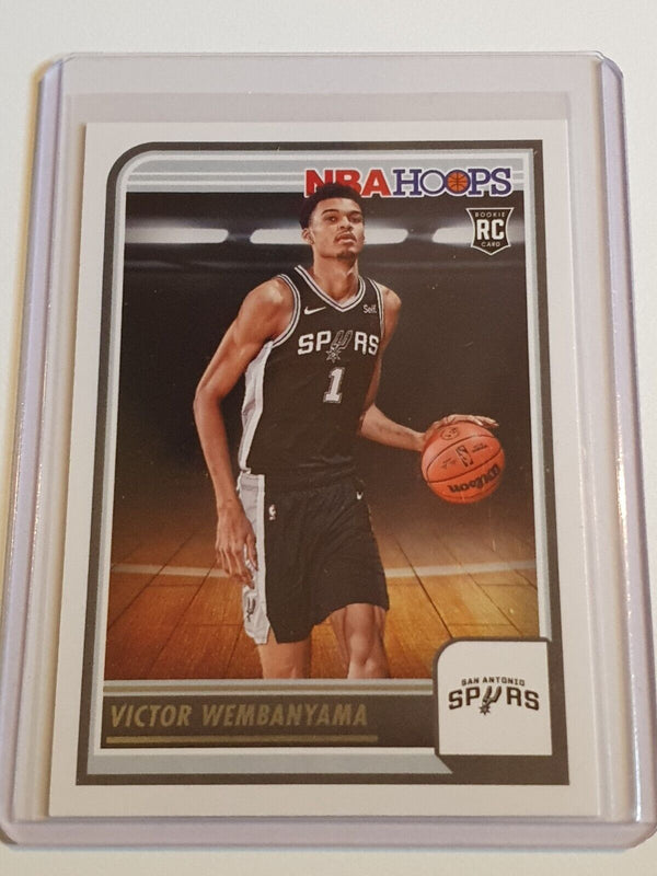 2023 Panini NBA Hoops Victor Wembanyama Rookie #277 RC - Ready to Grade