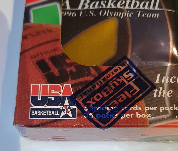 1996 Skybox USA Basketball Olympic Team Trading Cards - Factory Sealed Box