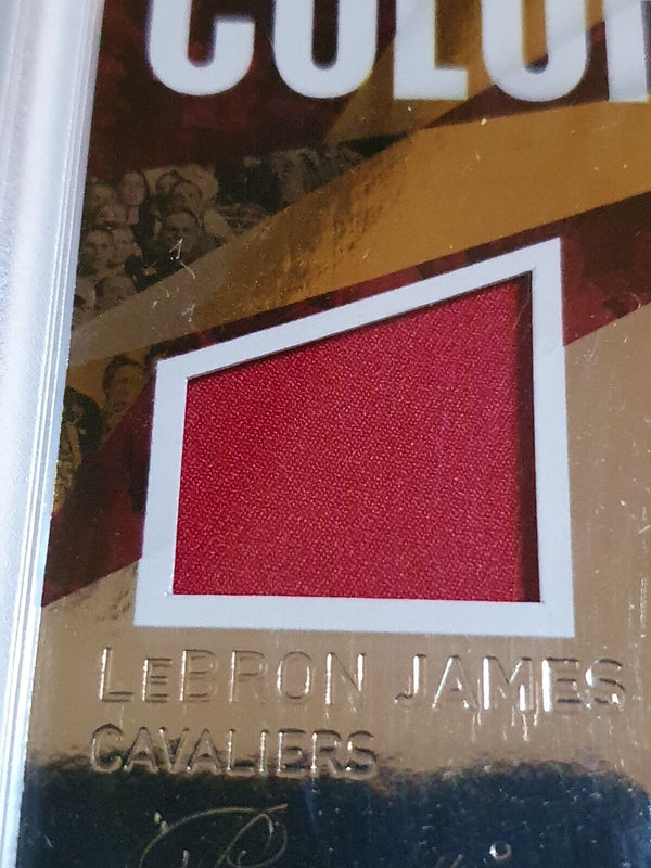 2014 Panini Prestige LeBron James #PATCH /199 Game Worn Jersey - Rare