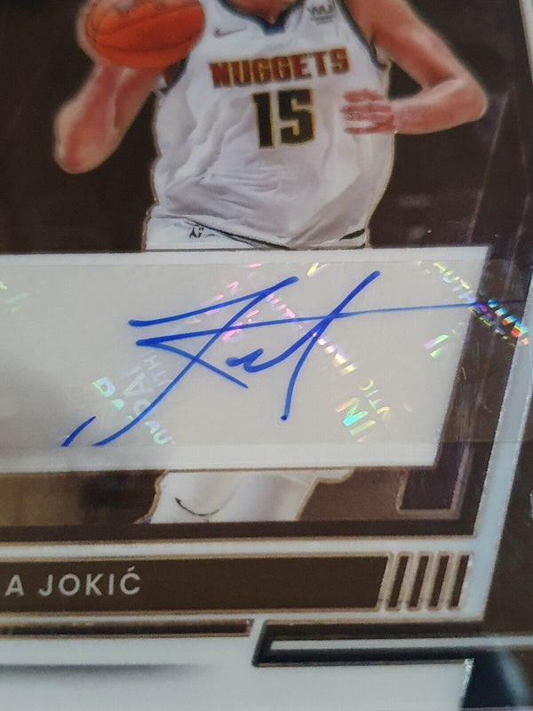 2021 Donruss Optic Nikola Jokic AUTO /99 Dominators Signatures - PSA 9 (POP 6)