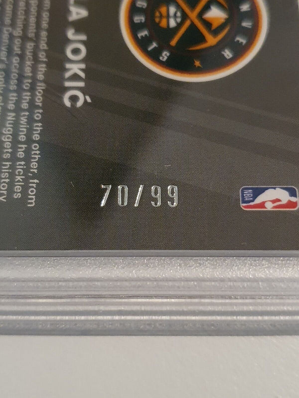 2021 Donruss Optic Nikola Jokic AUTO /99 Dominators Signatures - PSA 9 (POP 6)