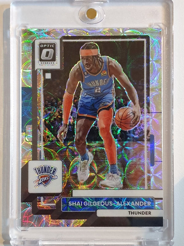 2022 Donruss Optic Shai Gilgeous-Alexander #44 PREMIUM SCOPE /249 Holo - Rare