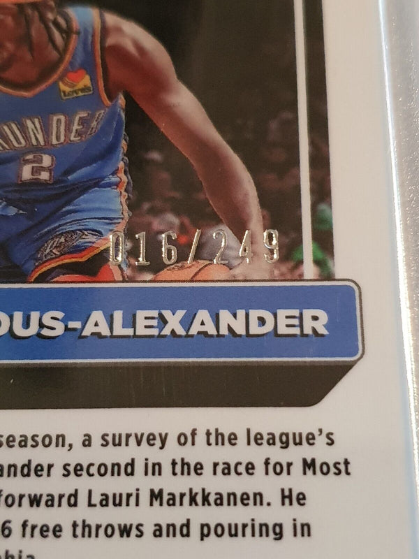 2022 Donruss Optic Shai Gilgeous-Alexander #44 PREMIUM SCOPE /249 Holo - Rare