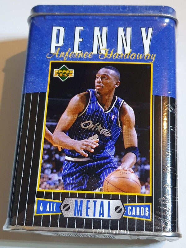 1996 Upper Deck Anfernee Hardaway ALL METAL Card Set (4 Cards) - Factory Sealed