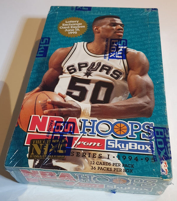 1994-95 NBA Hoops Basketball Series 1 Box - Factory Sealed