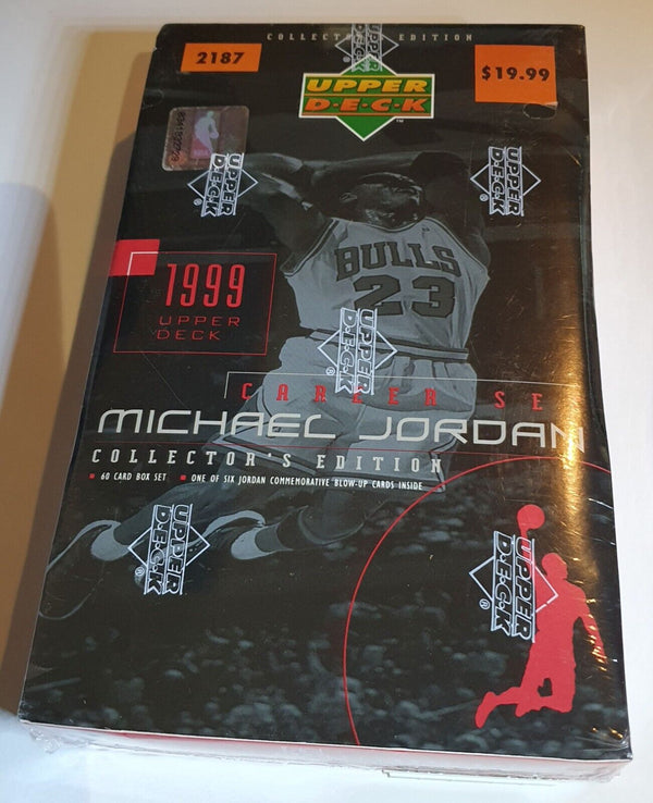 1999 Upper Deck Michael Jordan Career Set (60 Cards) Collectors Edition - Sealed