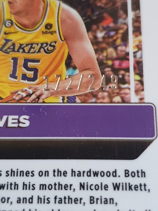 2022 Donruss Optic Austin Reaves #136 PREMIUM SCOPE /249 Holo - Ready to Grade
