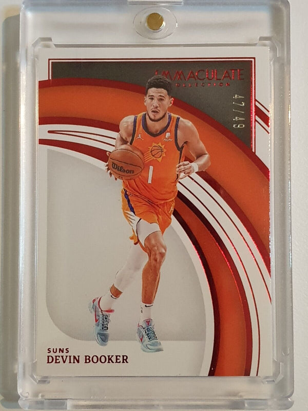 2021 Panini Immaculate Collection Devin Booker #44 RED /49  - Ready to Grade