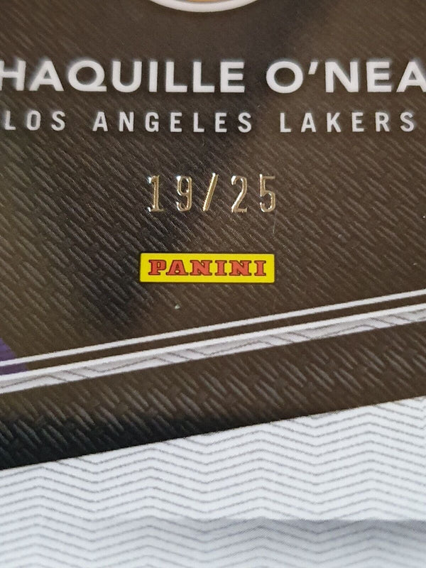 2023 Panini National VIP Shaquille O'Neal #38 BLUE YELLOW GREEN /25 Holo - Rare