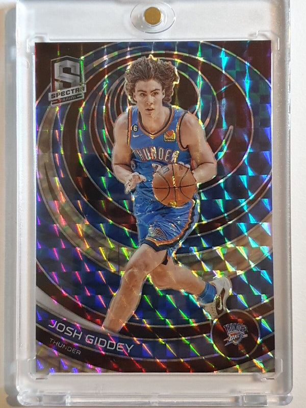 2022 Panini Spectra Josh Giddey #5 INTERSTELLAR /99 Prizm - Ready to Grade