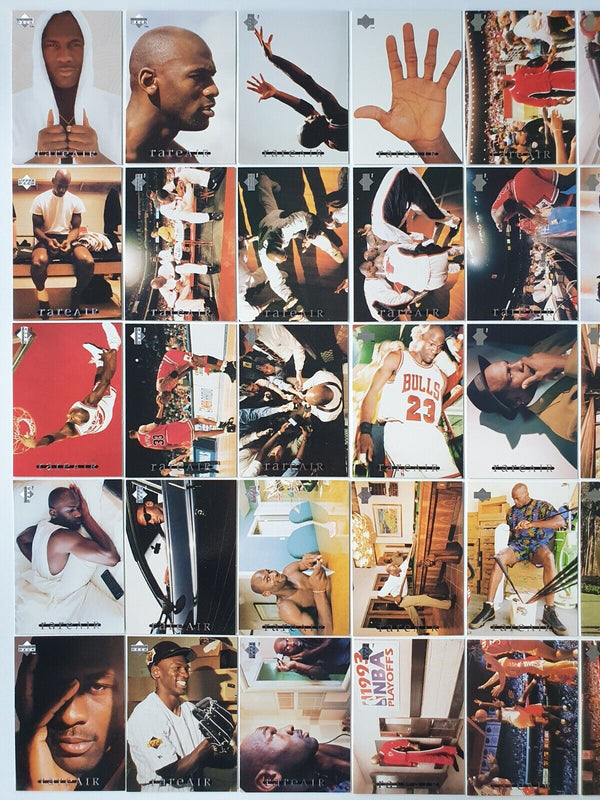 1994 Upper Deck Michael Jordan RARE AIR (Complete set of 90 Cards) - Rare